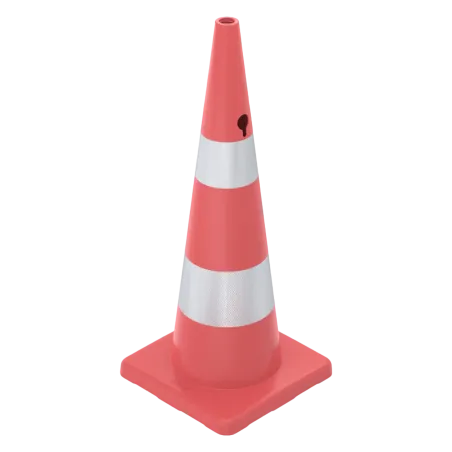 Cône signalisation PVC
