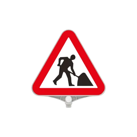 Panneau ATTENTIOIN TRAVAUX Réfléchissant